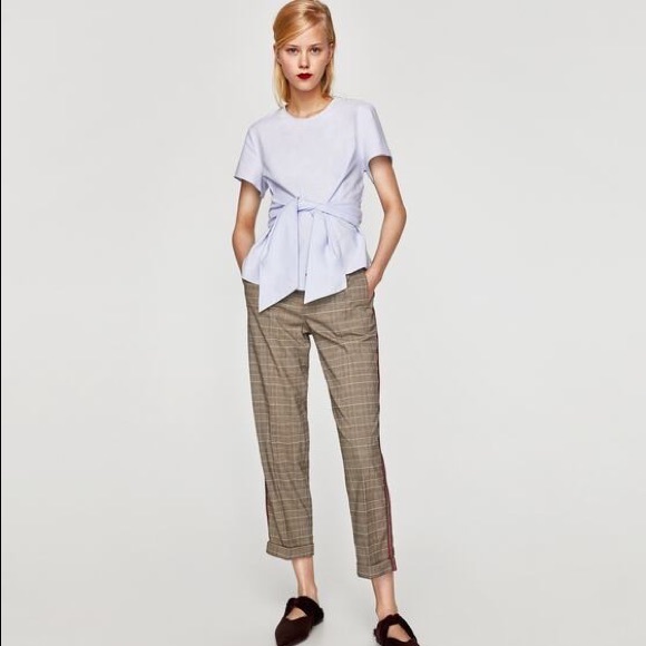 Zara Checked trousers - Picture 2 of 5